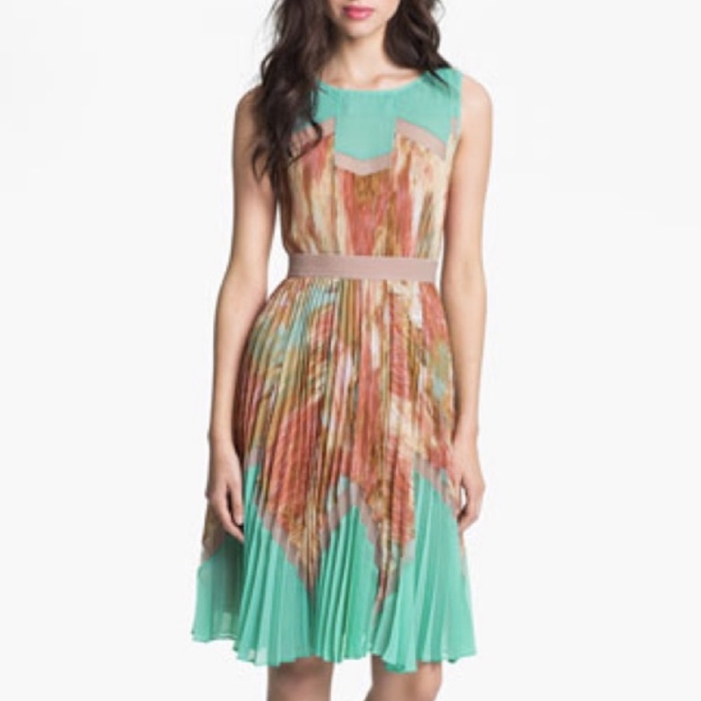 BcbgMaxAzria pleated dress